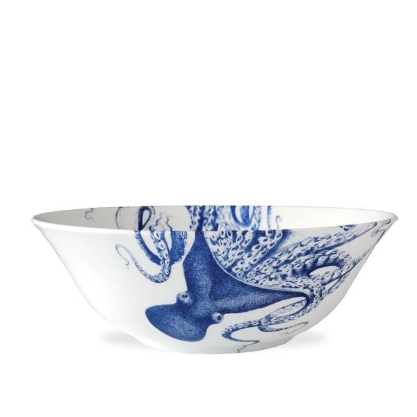 Blue Lucy Wide Serving Bowl 11 x 3
