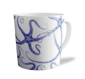 Blue Starfish Mug- 3.75"