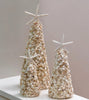Tiny White Seashell Holiday Tree