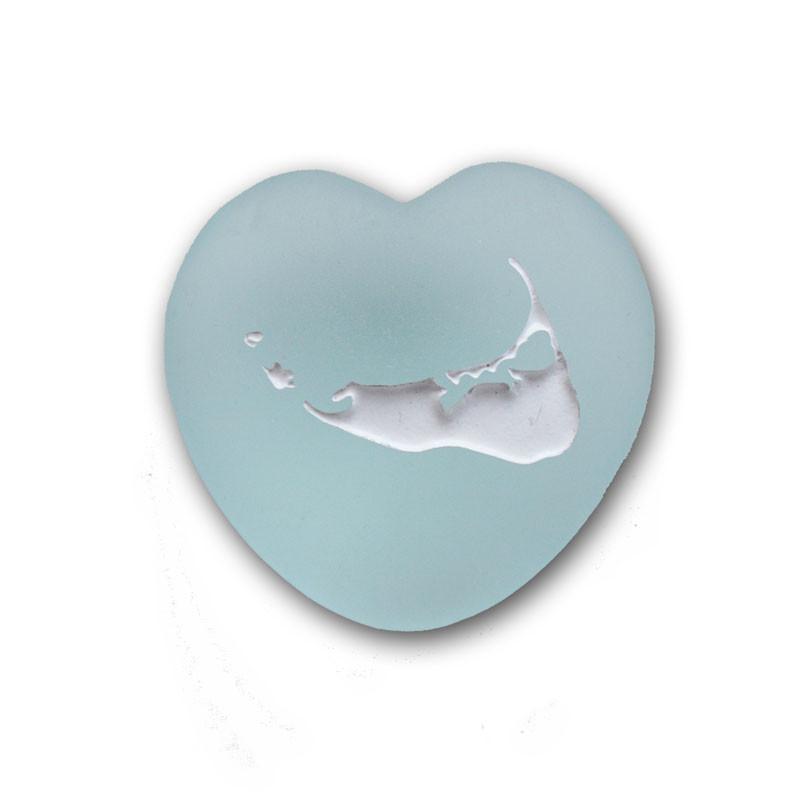 Nantucket Sea Glass Heart