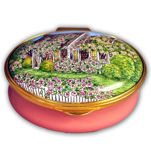 Nantucket Rose Cottage Pill Box (Retired)