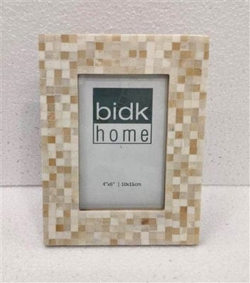 4X6” Mosaic Frame Lite Brown