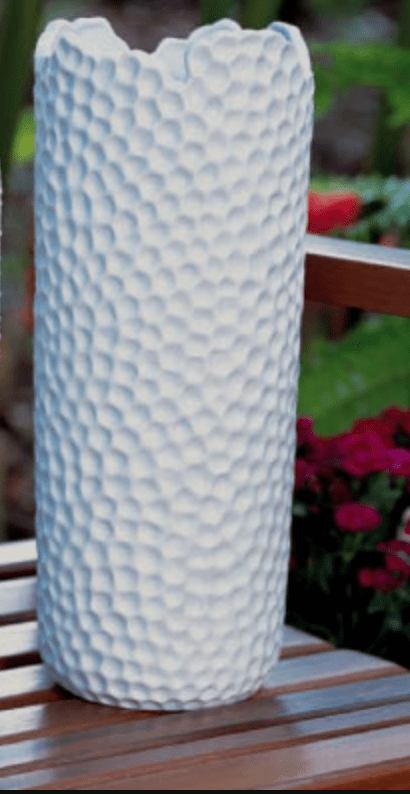 Porcelain Honeycomb Vase