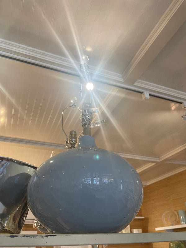 Light Blue Bronx Lamp