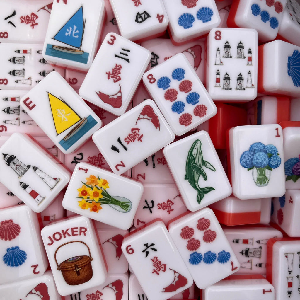 Nantucket Mahjong Tile Set