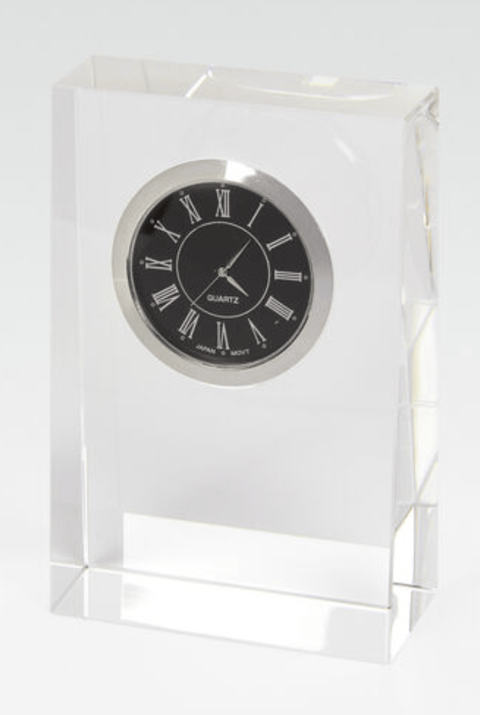 Crystal Glass Clock