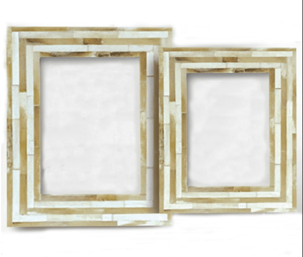 Square Sand Line Bone Frame