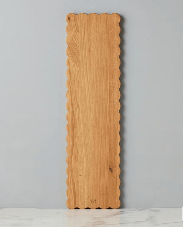 Scalloped Cutting Plank