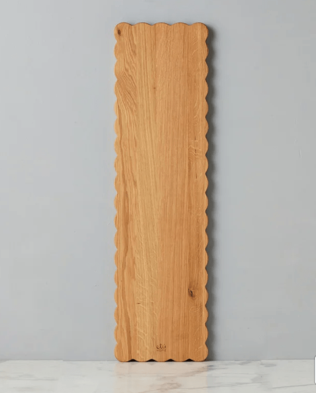 Scalloped Cutting Plank