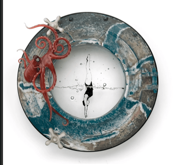 Half "Empty Porthole" 12x12x2"