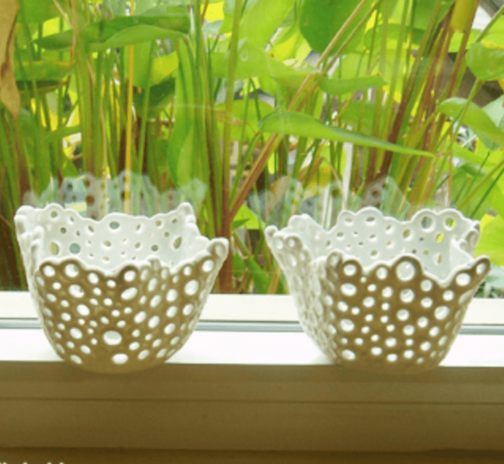 Porcelain Tea light Holder