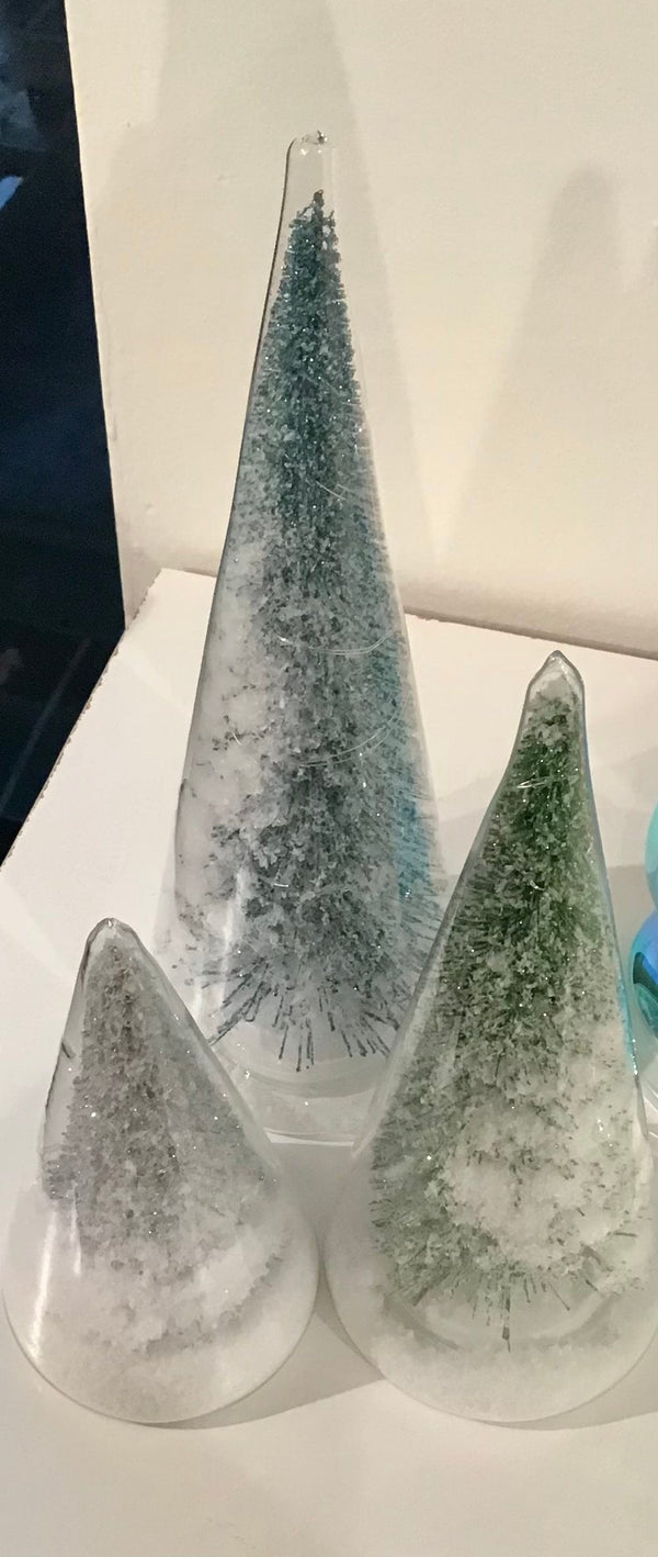 LED Lighted Brush Tree