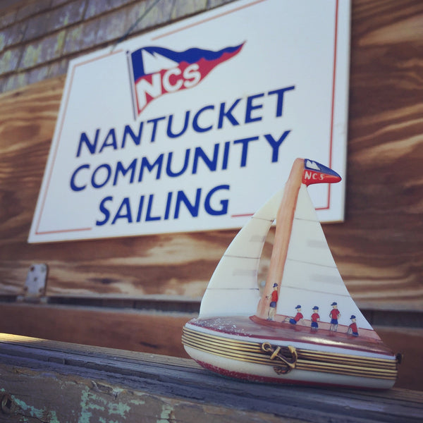 Nantucket Community Sailing Limoges Box