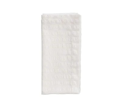 Napkin: Seersucker White