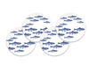 Canape Plates (4) 6.25