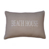 "BEACH HOUSE" Linen Pillow