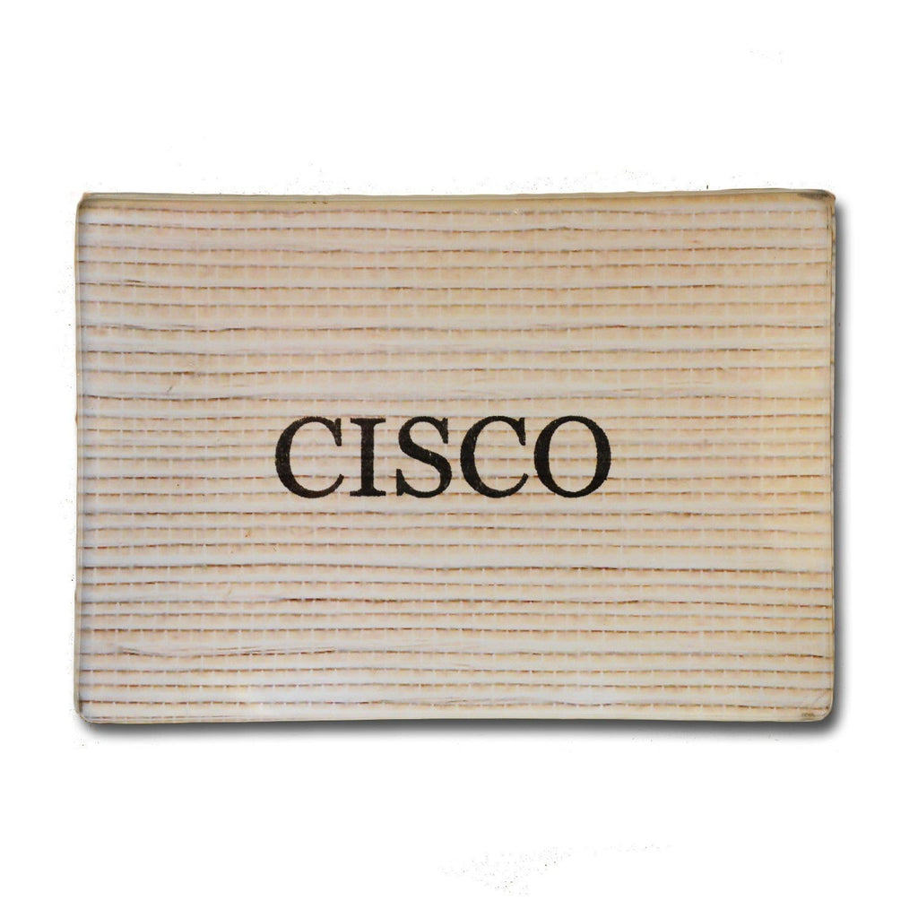 Cisco Decoupage Plate 3.5x5 - Natural Grass