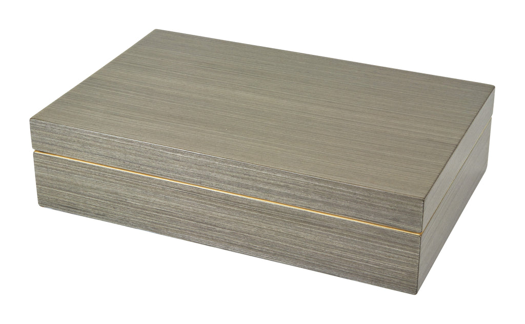 Grey Box 10 x 6.5 x 2"