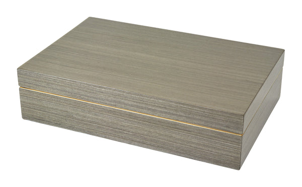 Grey Box 10 x 6.5 x 2"