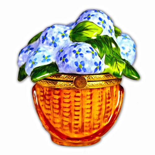 Nantucket Hydrangea Basket Limoges Box