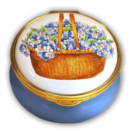 Nantucket Hydrangea Basket Pill Box (Retired)