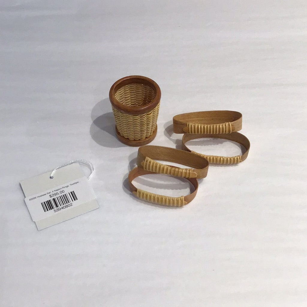 #2205  4 Napkin Rings