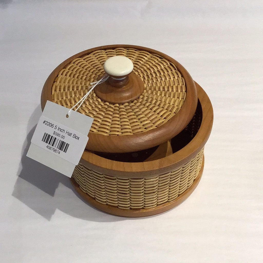#2206 5 Inch Hat Box
