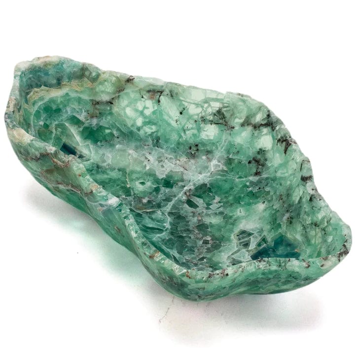 Natural Green Fluorite Bowl 23"