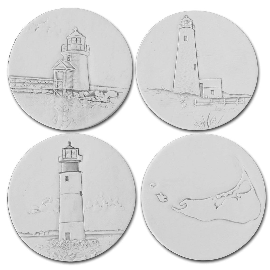 Nantucket Lighthouse Coasters