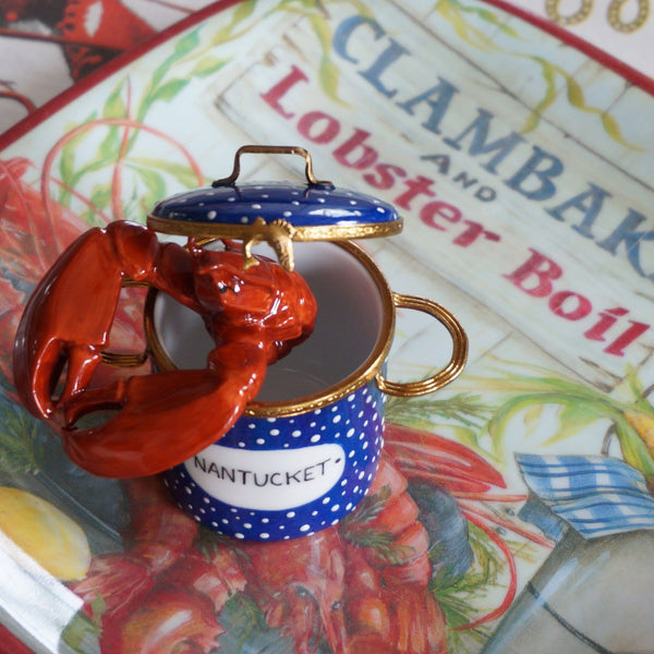 Nantucket Lobster Pot Limoges Box 2015