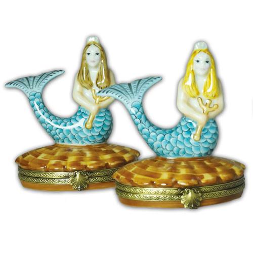 Nantucket Mermaid Limoges Box