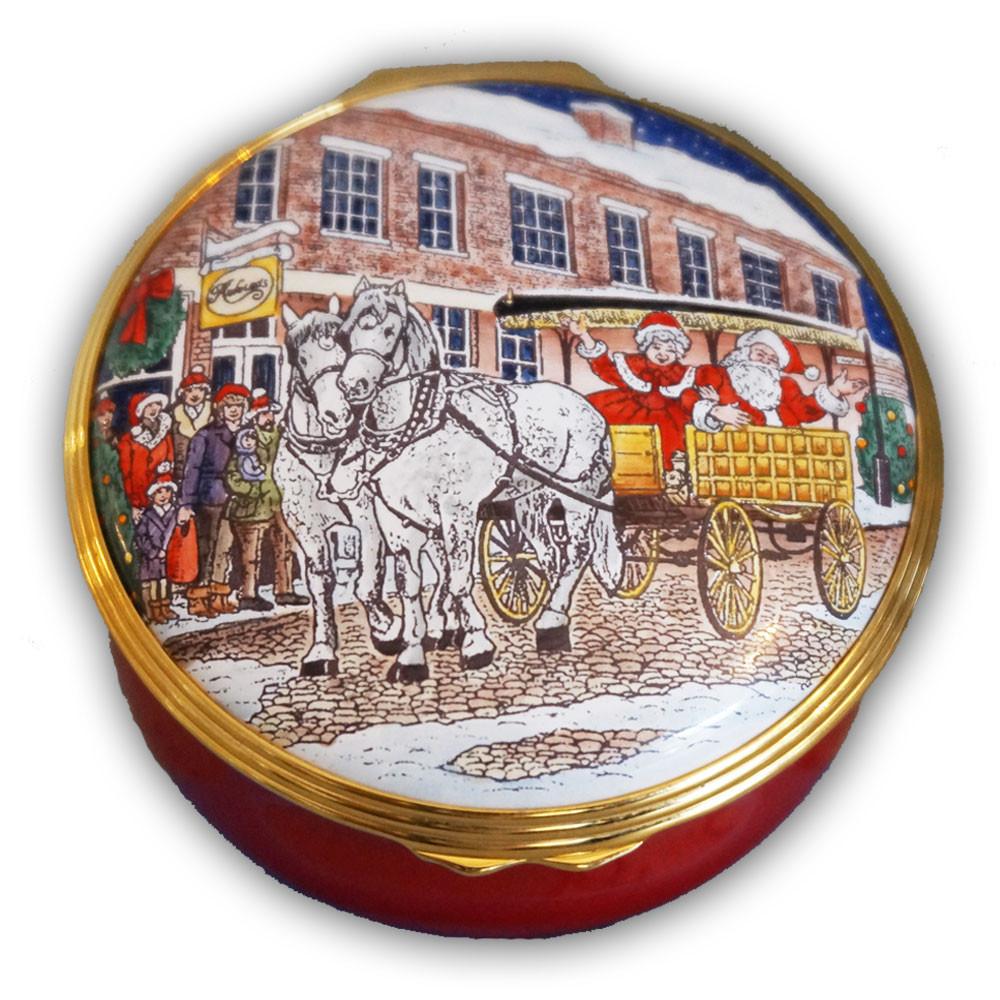 Nantucket Stroll Sleigh Ride Pill Box