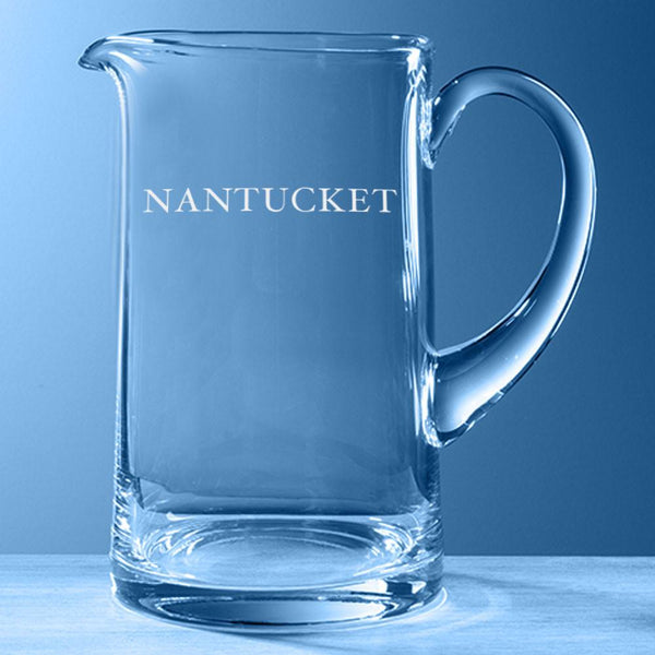 Nantucket Island Acrylic Stemless Wine Glass